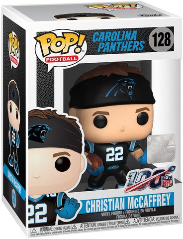 Figurine Funko Pop! N°128 - NFL : Panthers - Christian Mccaffrey
